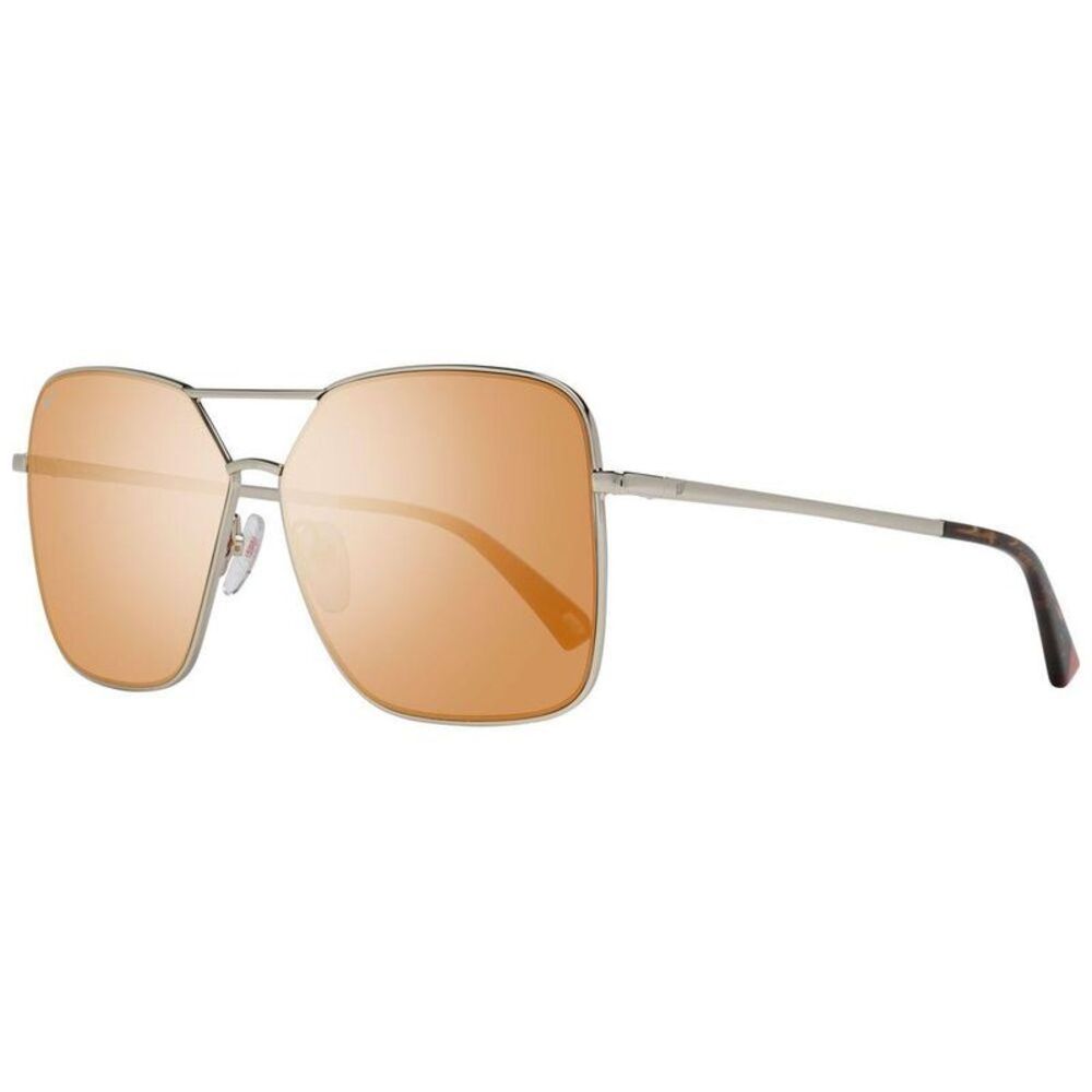 WEB EYEWEAR Metal Frame Sunglasses Women Gold